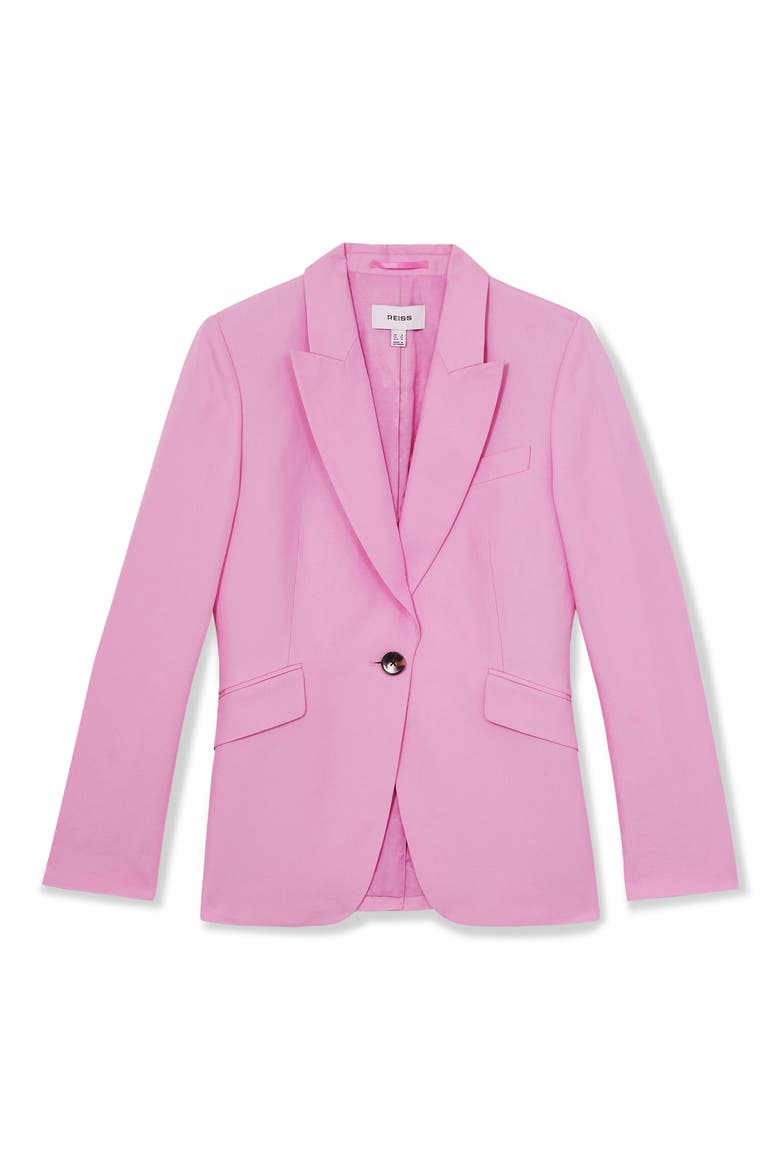Raine One-Button Blazer, Alternate, color, PINK