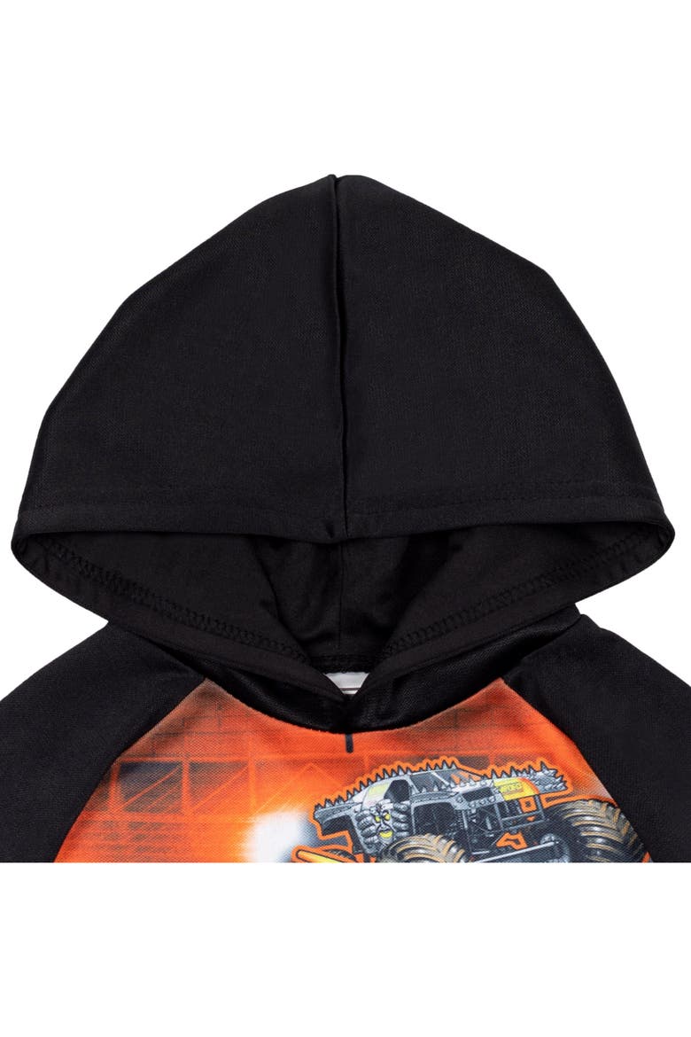 Fleece Pullover Hoodie (toddler, Little Kid & Big Kid), Alternate, color, Stadium Orange