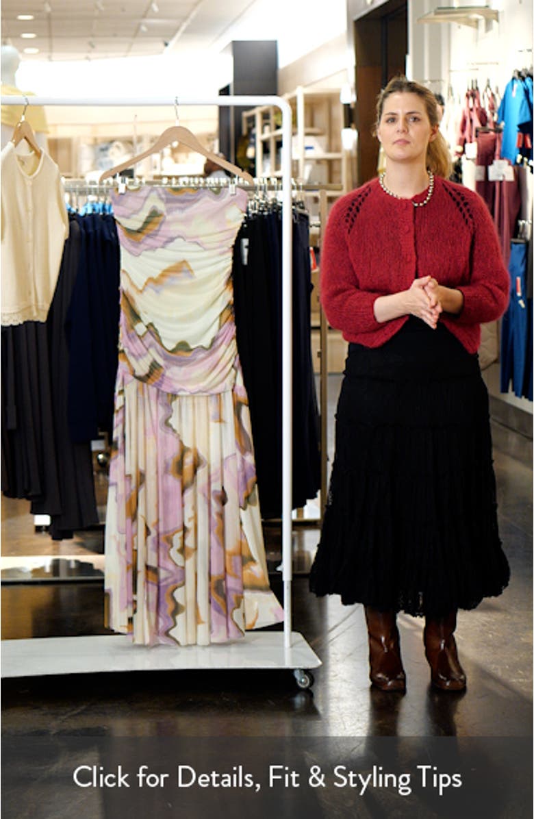 Kerrie Strapless Dress, sales video thumbnail