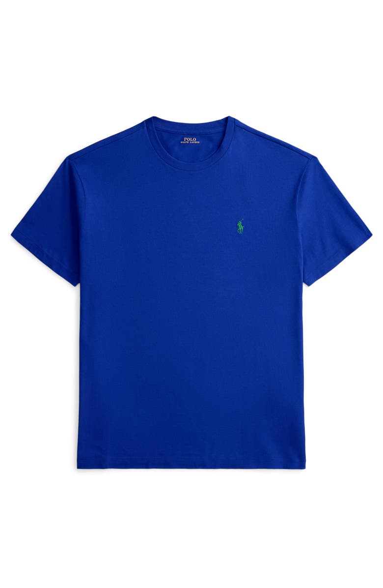 Polo Ralph Lauren Classic Fit Solid Cotton Jersey T-Shirt, Alternate, color, Pacific Royal/ C6133