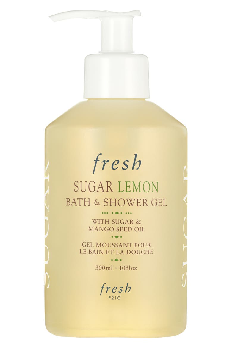 Sugar Lemon Bath & Shower Gel, Main, color, NO COLOR