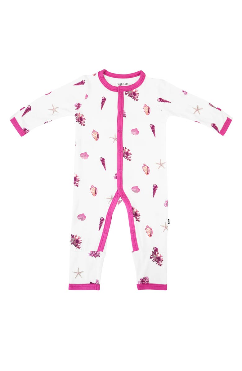 Kyte BABY Raspberry Shell Romper, Main, color, 