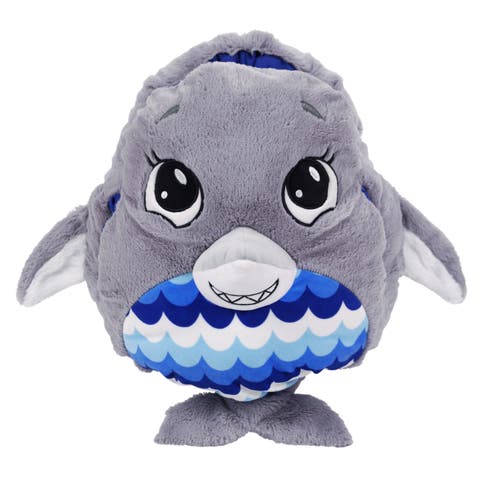 Mushabelly Plush J∙animals Grey Shark Large