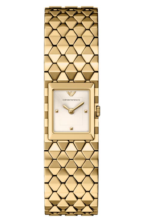 Embedded Case Bracelet Watch, 20mm x 31mm