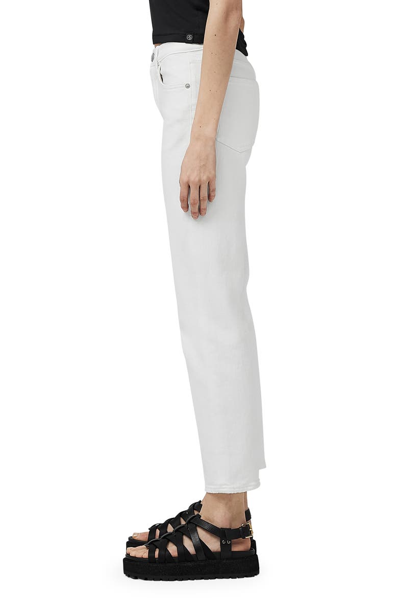 Harlow Relaxed Straight Leg Jeans, Alternate, color, OPTICWHT