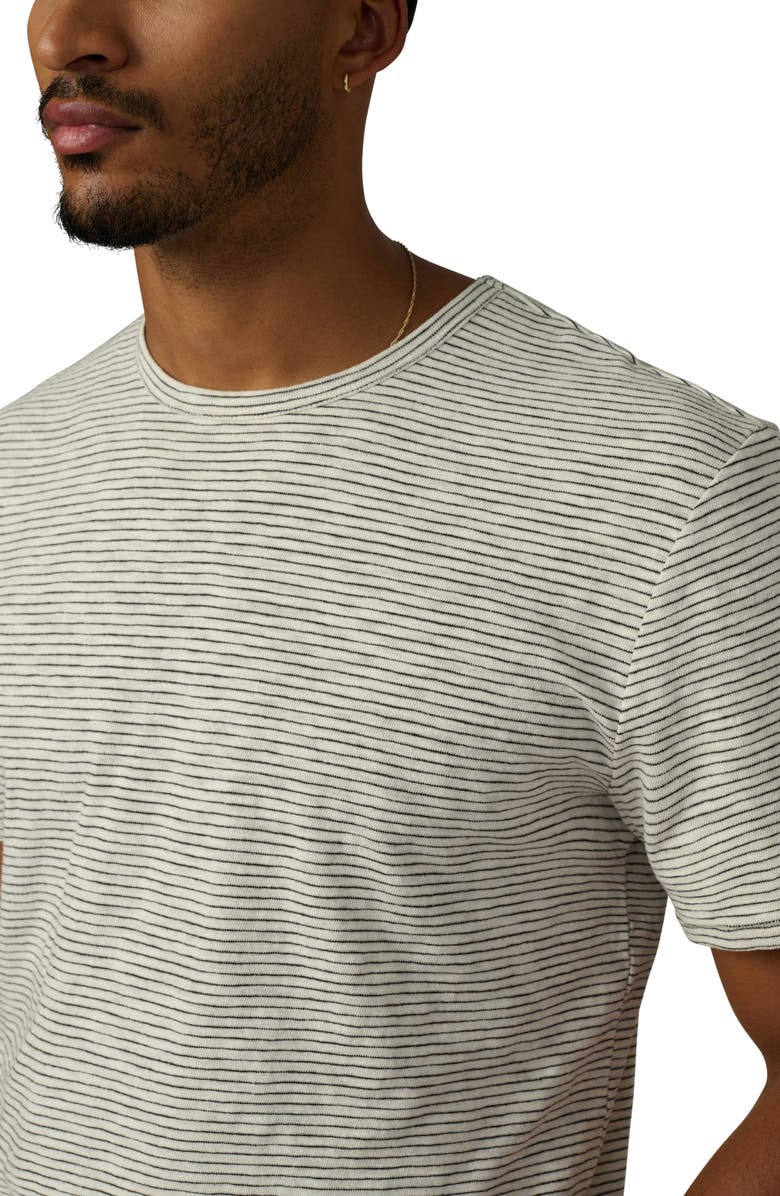 Joe's Stripe T-Shirt, Alternate, color, Black