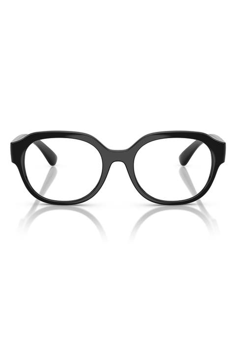 Kids' 48mm Round Optical Glasses