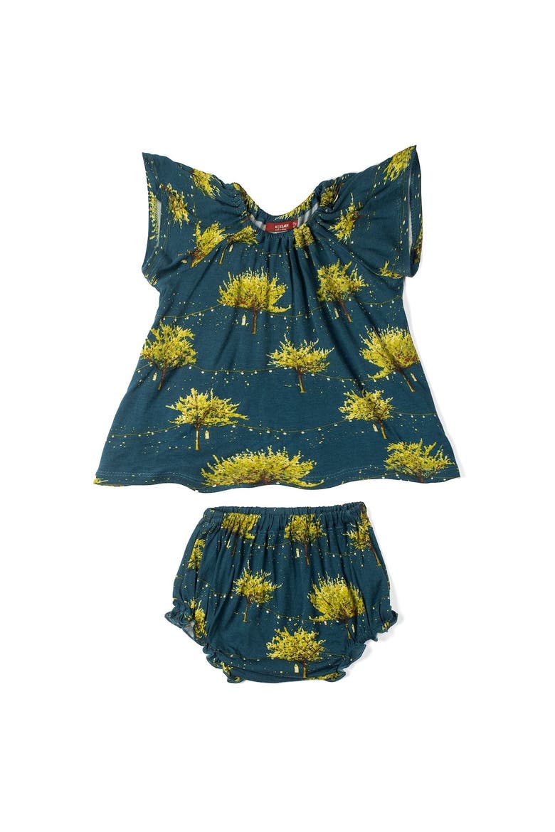 Dress and Bloomer Set, Main, color, Firefly