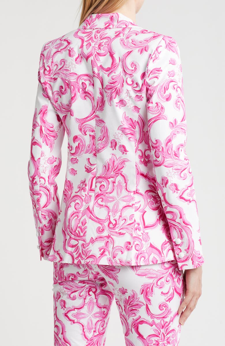 L'AGENCE Chamberlain Single Button Blazer, Alternate, color,