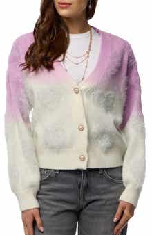 SAACHI Heart Eyelash Cardigan