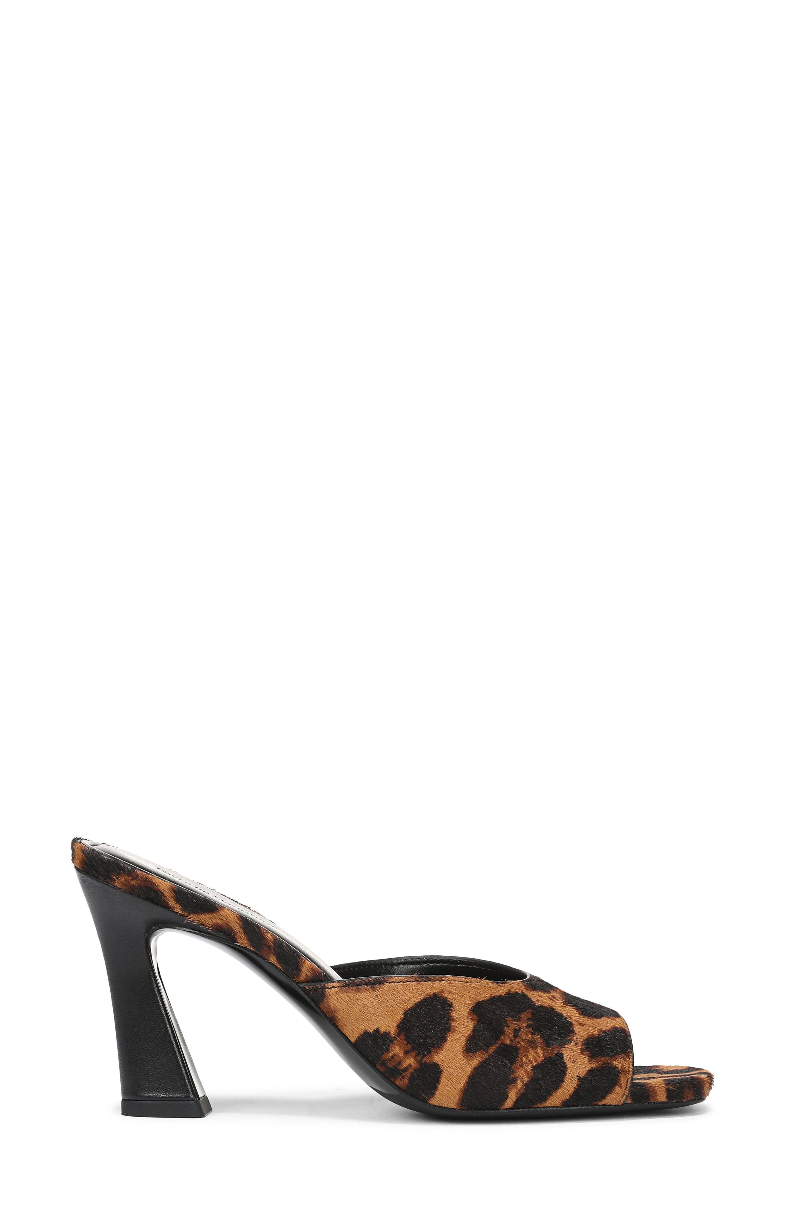 Favorite Daughter Katharin Too Genuine Calf Hair Sandal, Alternate, color, Brandy Brown Leopard Print