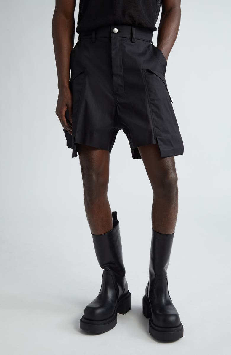 Rick Owens Stefan Cargo Shorts, Main, color,