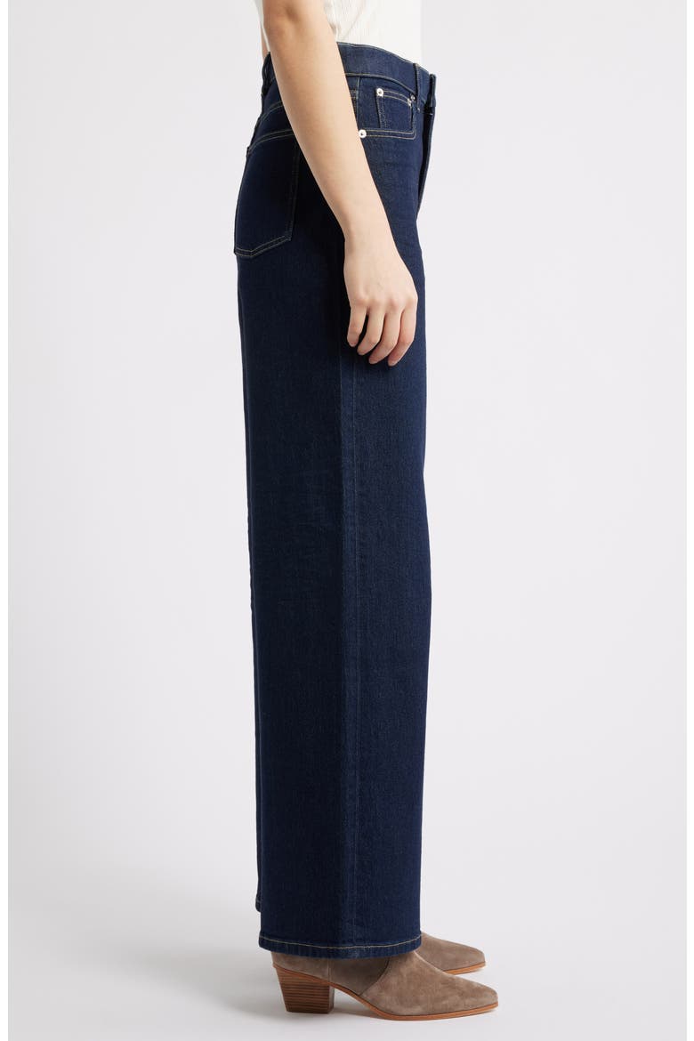 SPANXshape™ Authentic 360 High Waist Wide Leg Jeans, Alternate, color, MARINA WASH