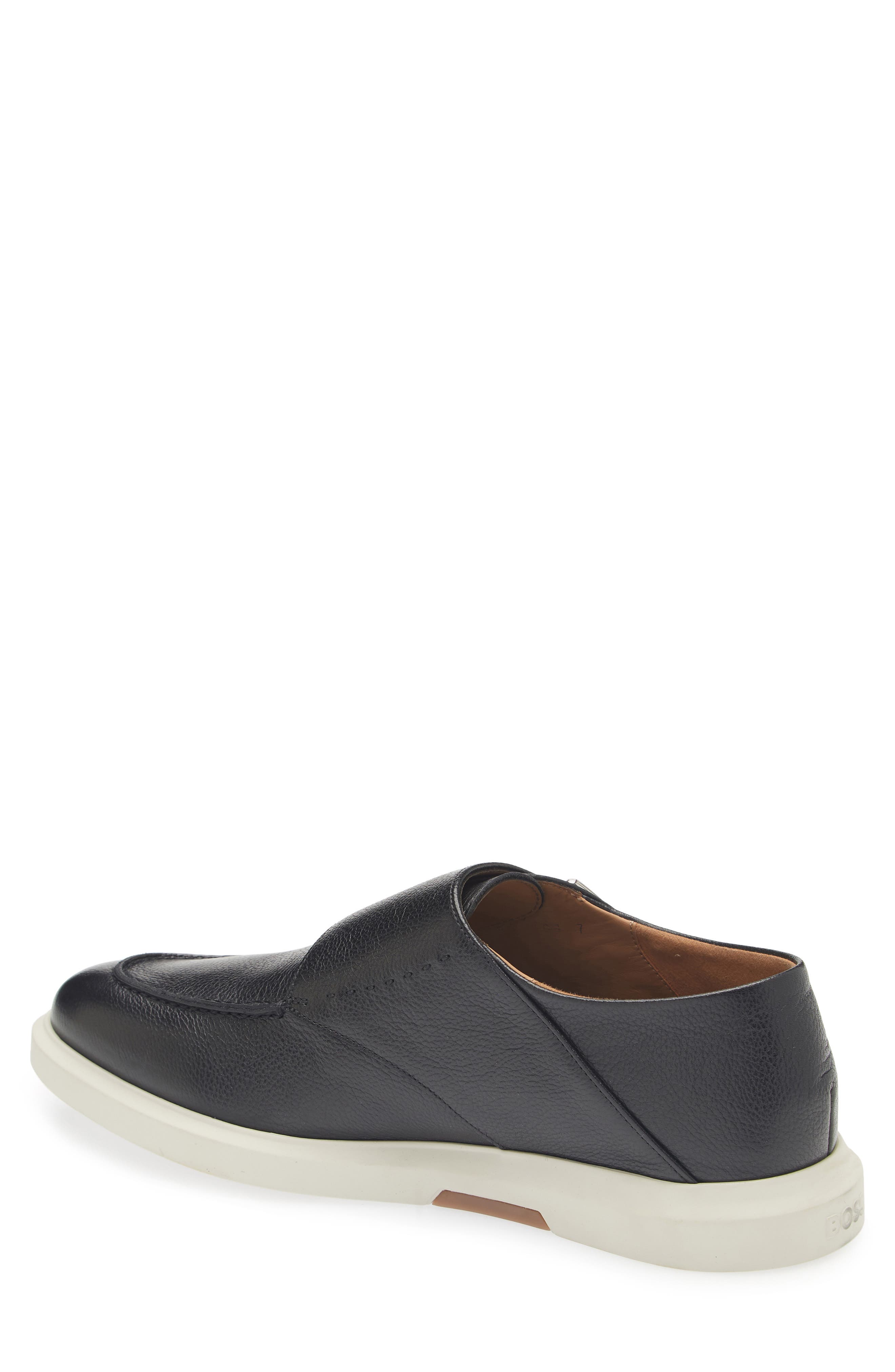 BOSS Randy Monk Sneaker, Alternate, color, Black