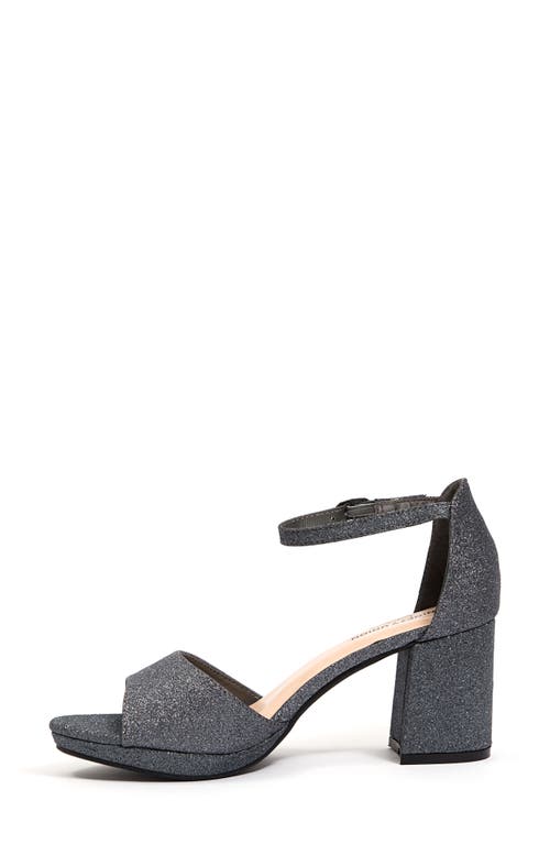 Ninety Union Jassy Block Heel Sandal In Pewter