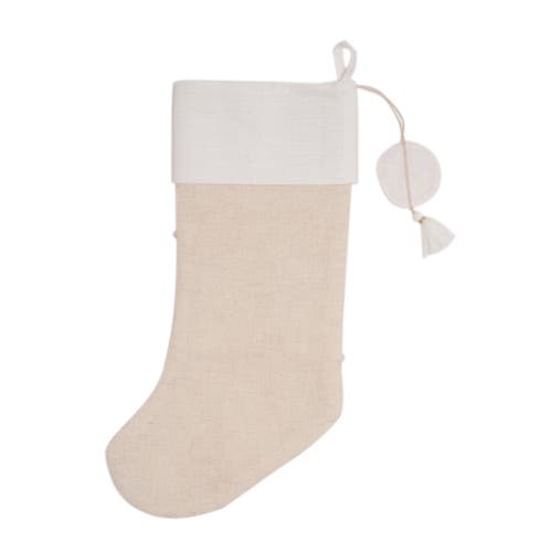 C & F Home C&f Home Gold Coast Seashell Stocking In Neutral