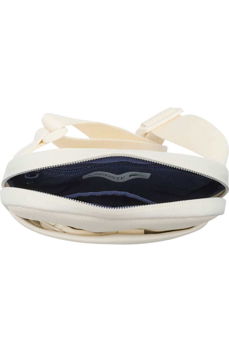 Lacoste Flat Crossover Bag, Alternate, color, Farine