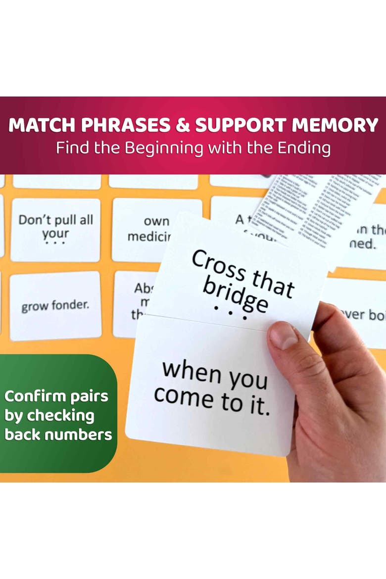 Memory and Conversation Cards for Seniors, Alternate, color, Dementia