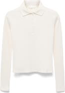 MANGO TEEN Cotton Rib Polo