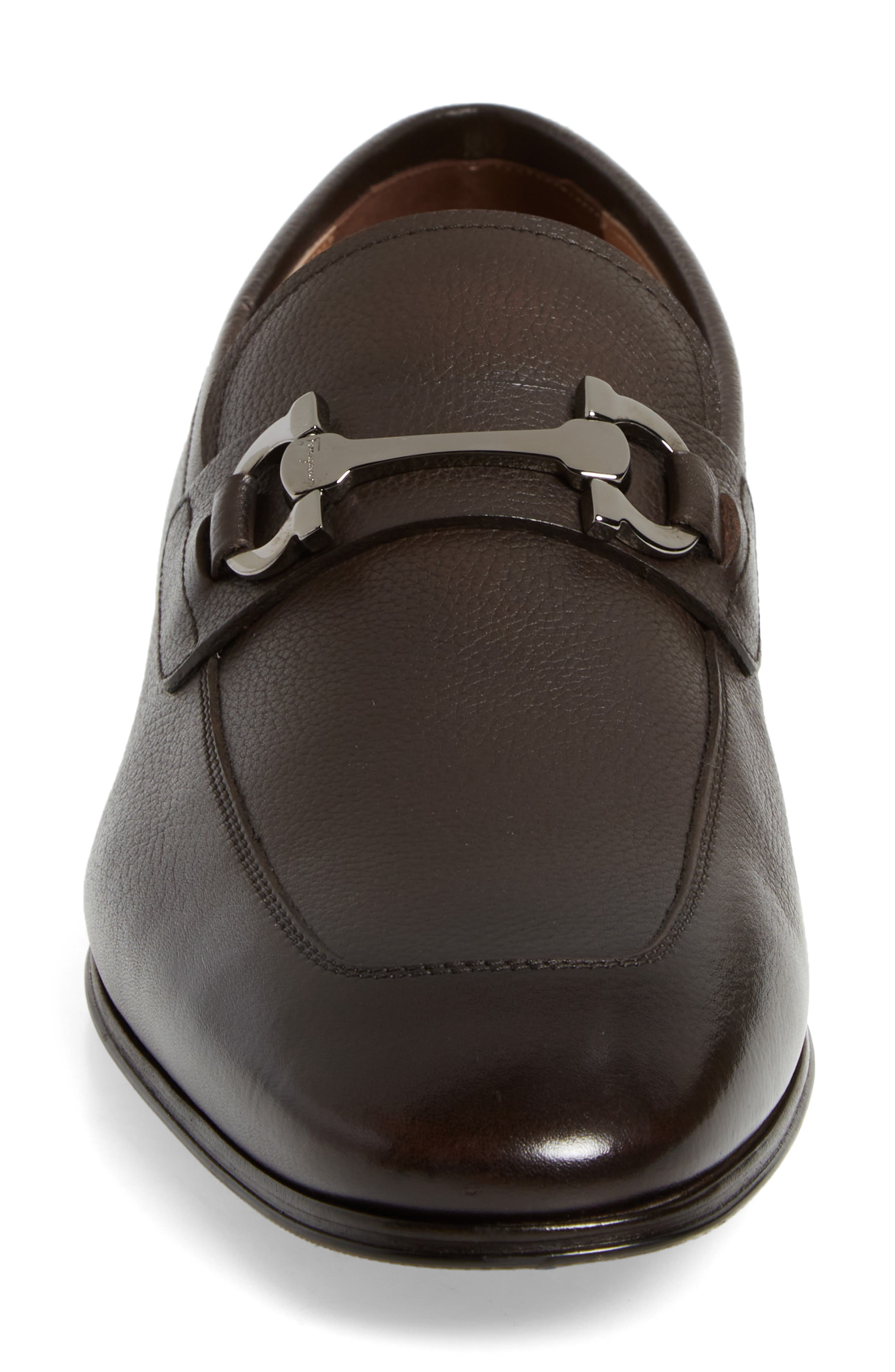 FERRAGAMO Moon Piper Double Gancio Bit Loafer, Alternate, color, 