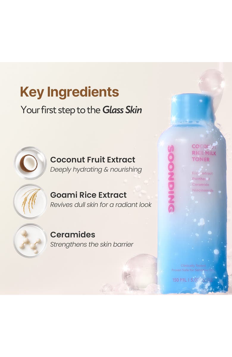 Soonding Coconut Rice Milk Toner, Alternate, color, 