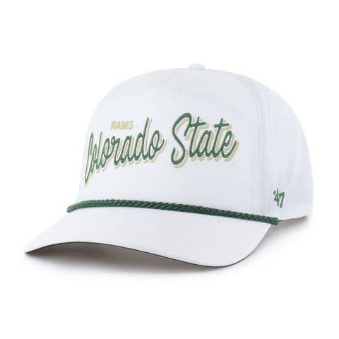 Men's '47  White Colorado State Rams Fairway Hitch Adjustable Hat