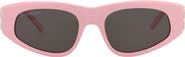 Balenciaga 53mm Rectangle Sunglasses