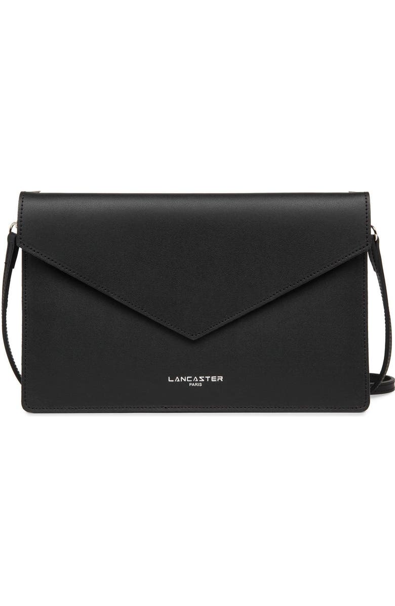 Lancaster Pur & Element City Crossbody, Main, color, Noir_in_ch