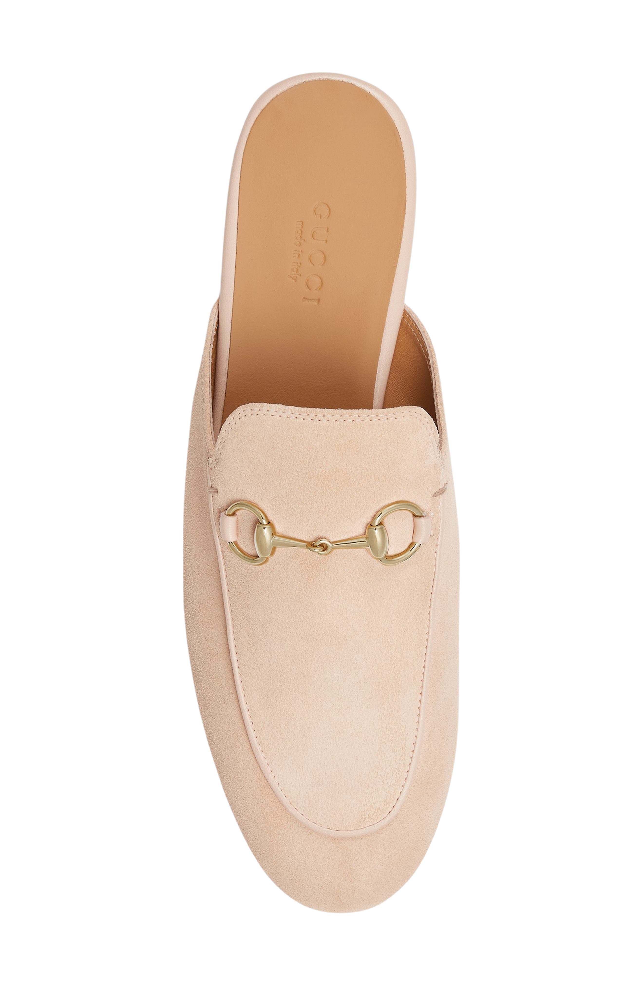 Gucci Princetown Horsebit Mule, Alternate, color, Rose Dust