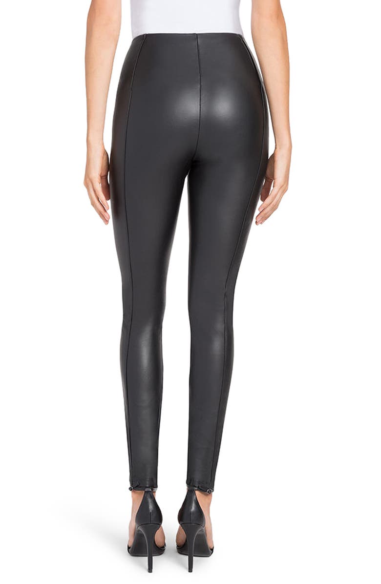 Lysse ́ High Waist Faux Leather Leggings, Alternate, color,