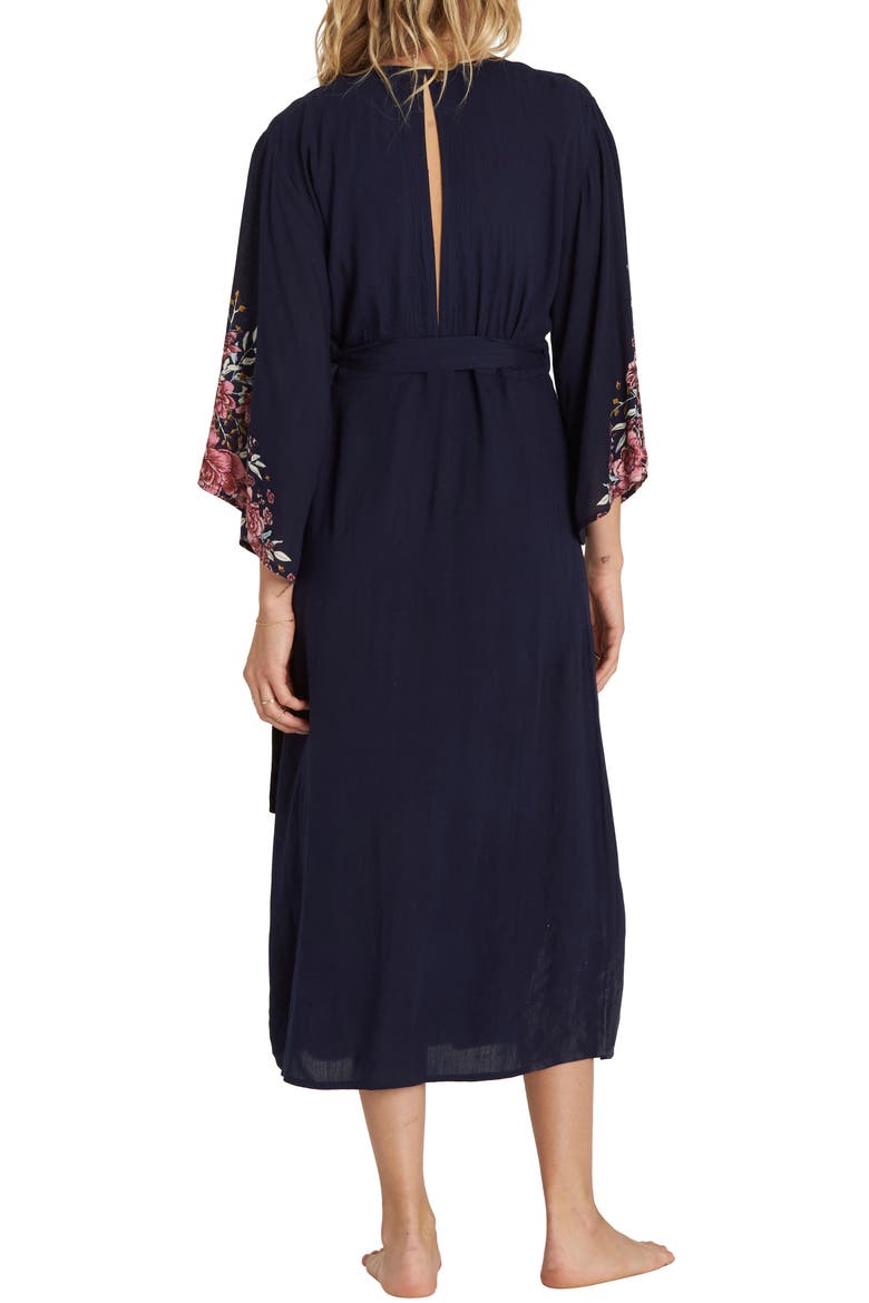 Robe Life Midi Dress, Alternate, color, DEEP SEA