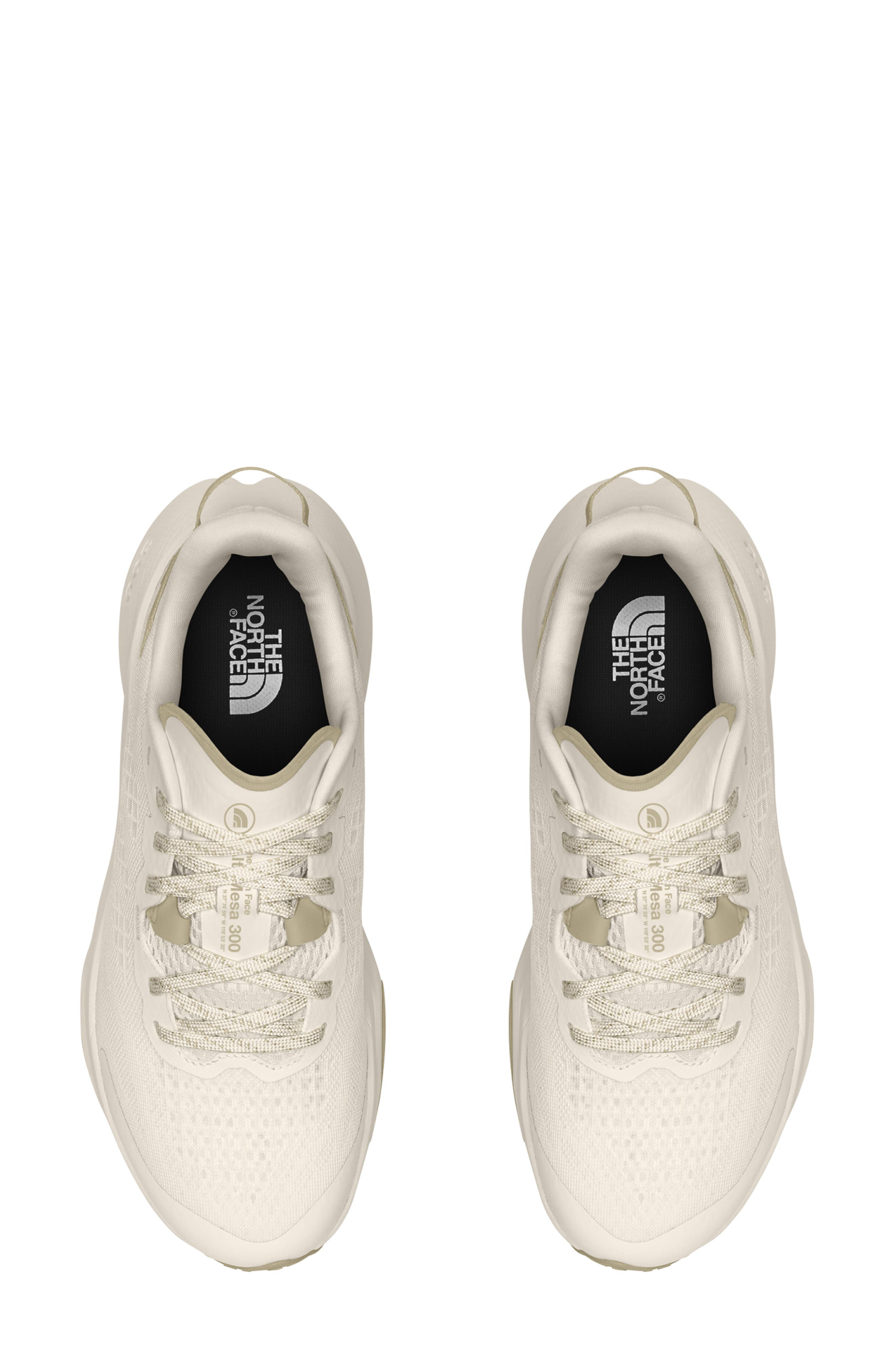 The North Face Altamesa 300 Trail Running Shoe, Alternate, color, Ivory Dune/ White Dune