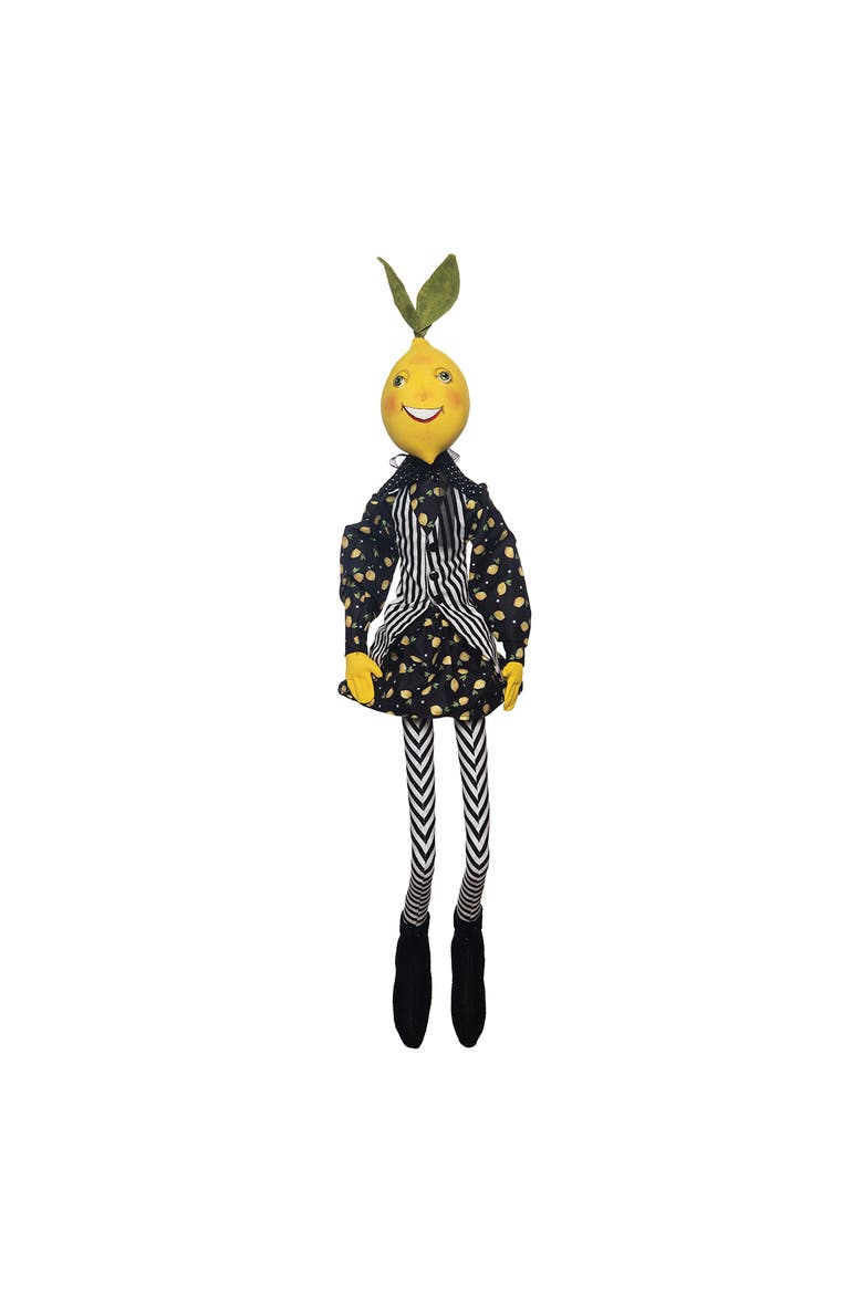 Lenora Lemon Joe Spencer Gathered Traditions Figurine, Main, color, Yellow