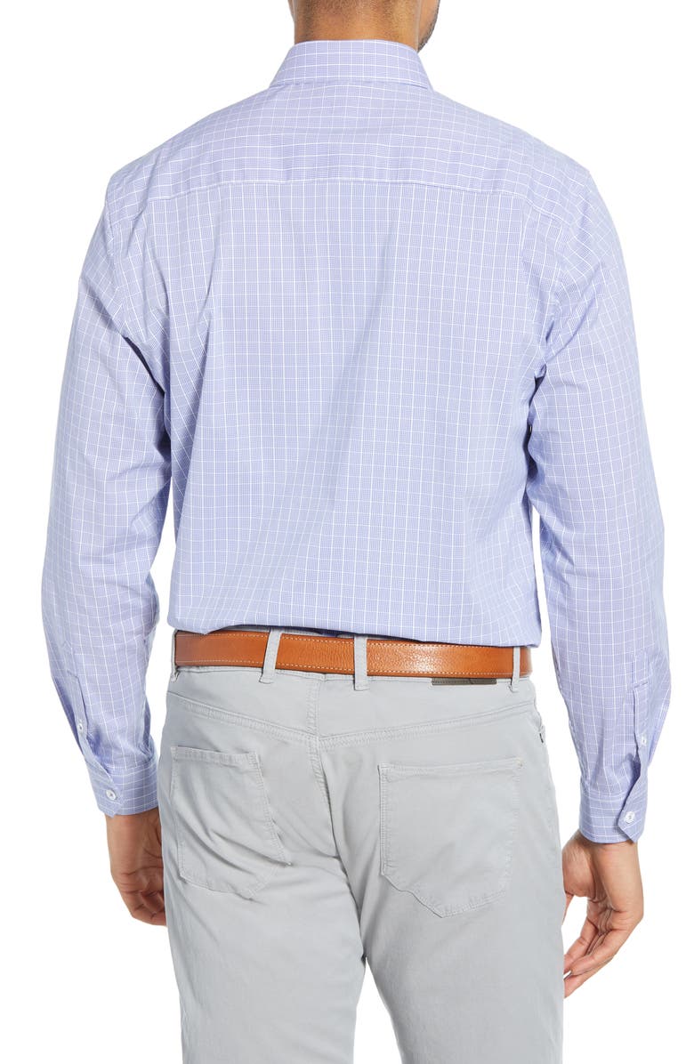 Cutter & Buck Soar Classic Fit Windowpane Check Shirt, Alternate, color, Chelan