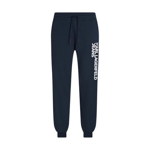 Men's Text Logo Slim-Fit Sweatpants