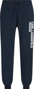 Karl Lagerfeld Jeans Men's Text Logo Slim-Fit Sweatpants