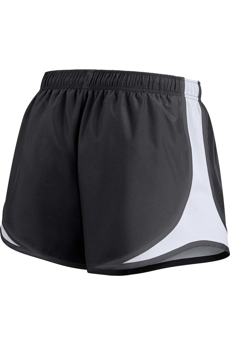 Women's Nike Black New Orleans Saints Plus Size Tempo Shorts, Alternate, color, Black