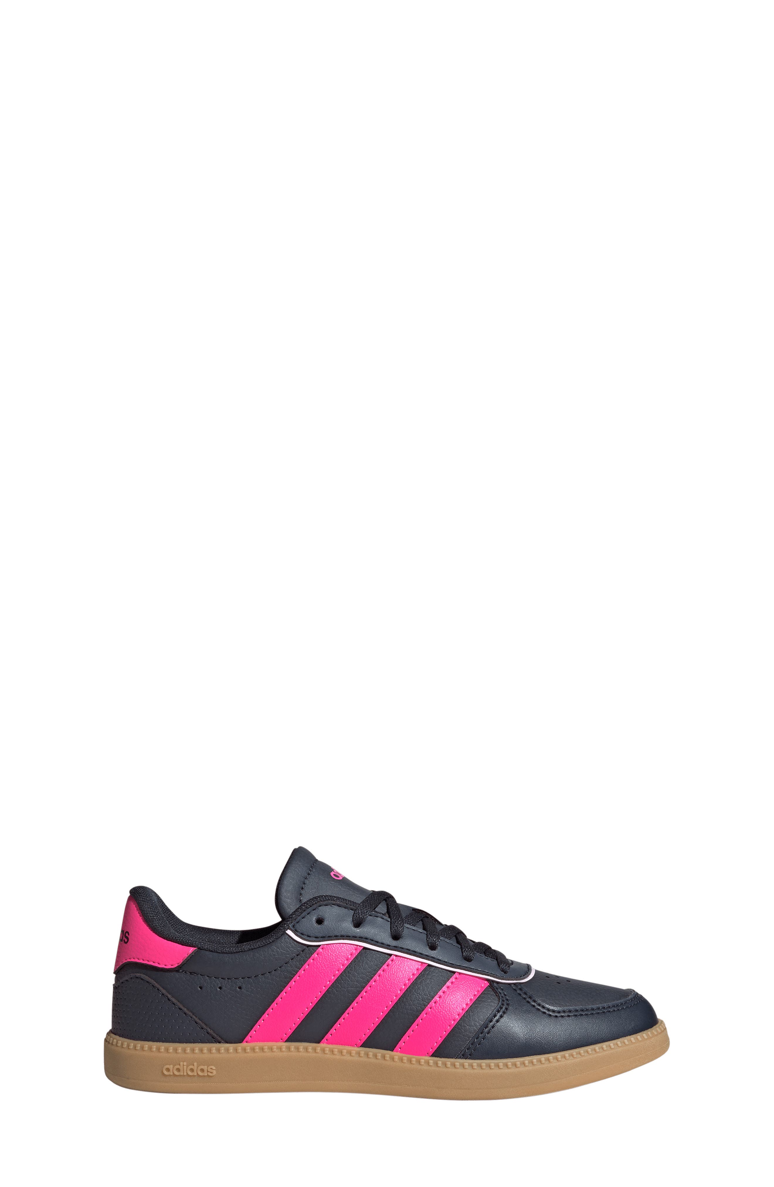 adidas Kids' Breaknet Sleek Sneaker, Alternate, color, Aurora Ink/ Lucid Pink/ Gum