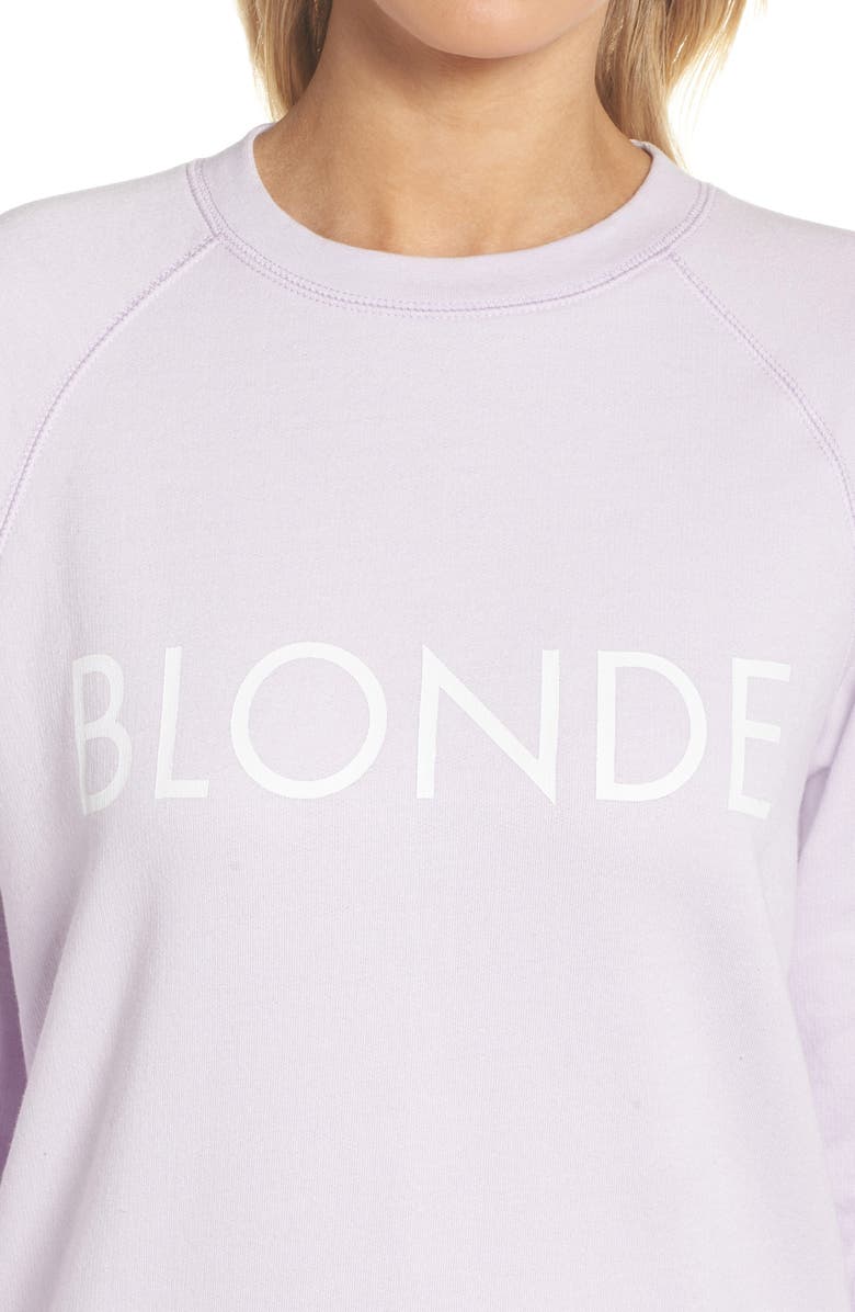 BRUNETTE the Label Blonde Sweatshirt, Alternate, color,