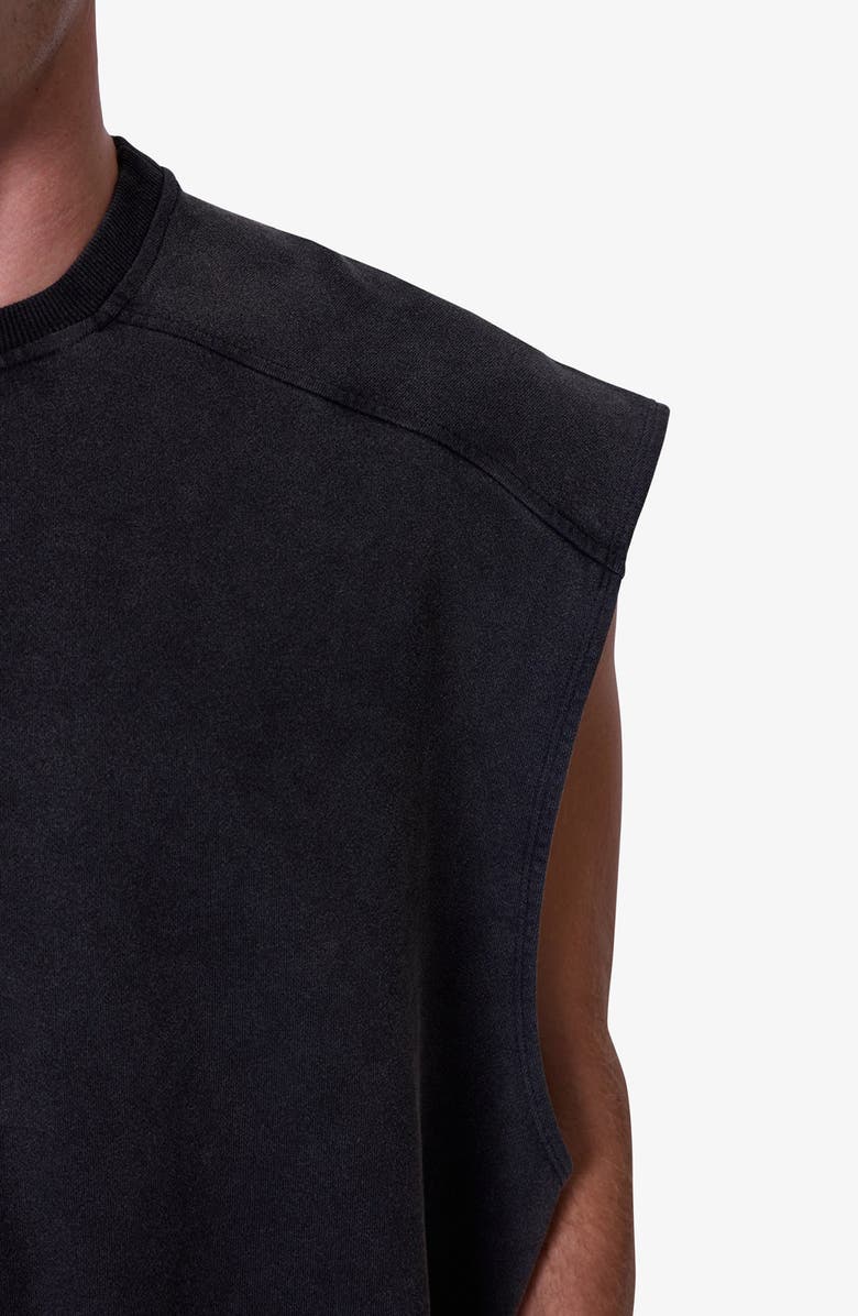 mnml Rag Sleeveless Sweatshirt, Alternate, color,