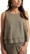 Ripe Maternity Peyton Linen Nursing Top
