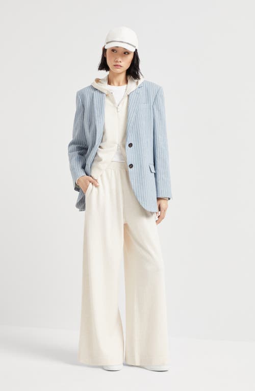 Brunello Cucinelli Knit Trousers In Panama