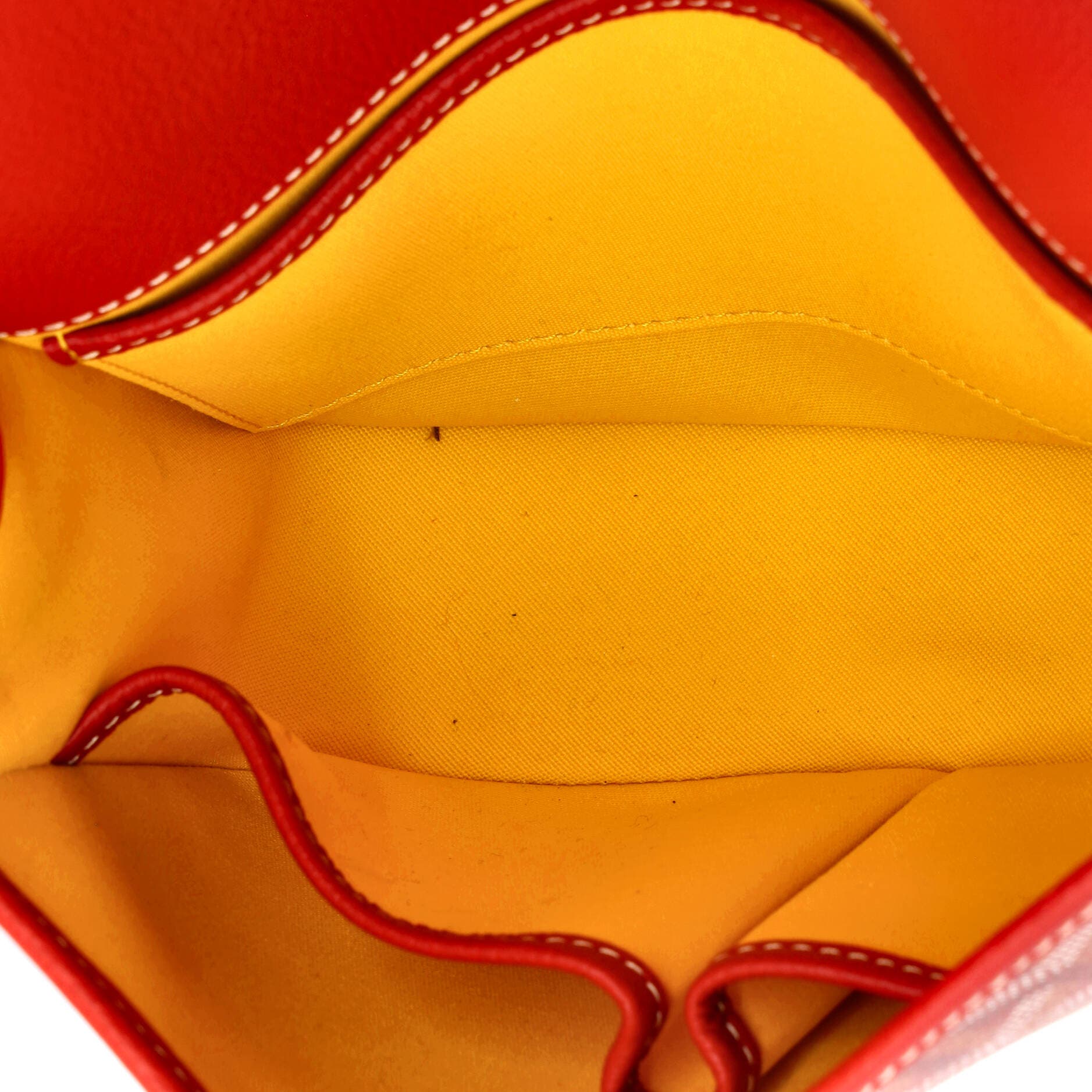 Pre-Owned Goyard Belvedere II Messenger Bag Coated Canvas PM, Alternate, color, Red