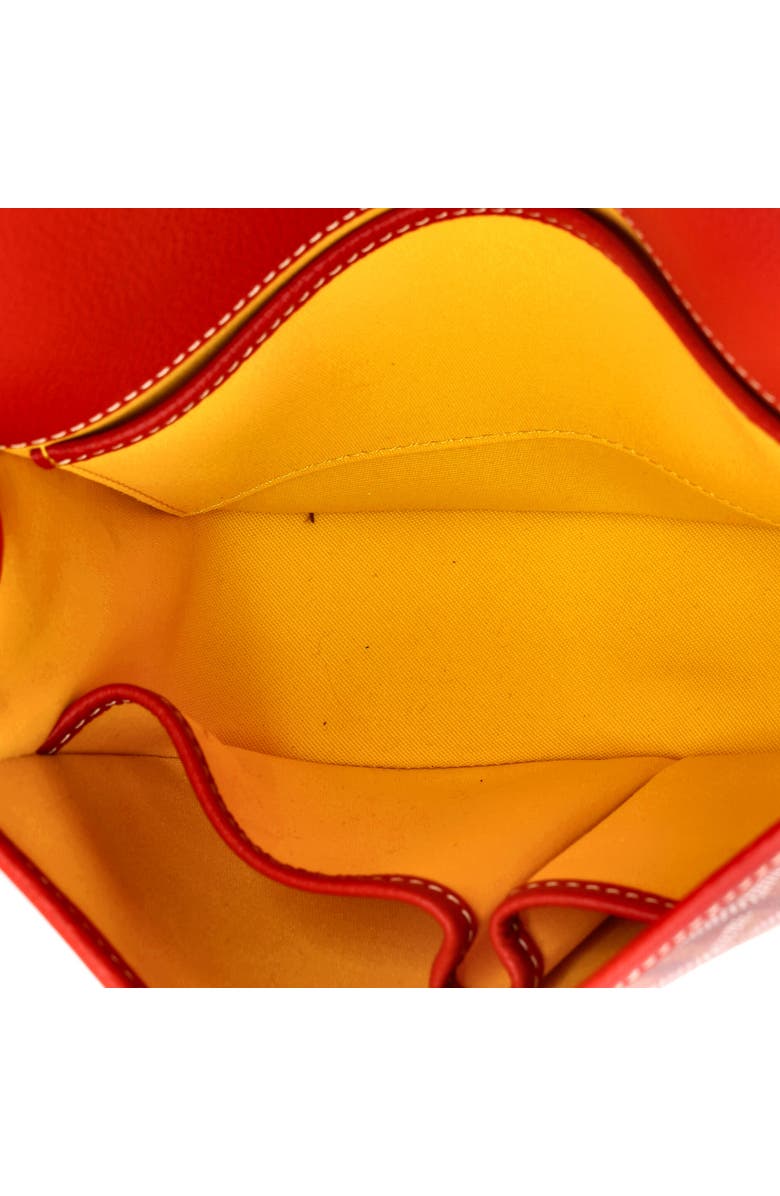 Pre-Owned Goyard Belvedere II Messenger Bag Coated Canvas PM, Alternate, color, Red