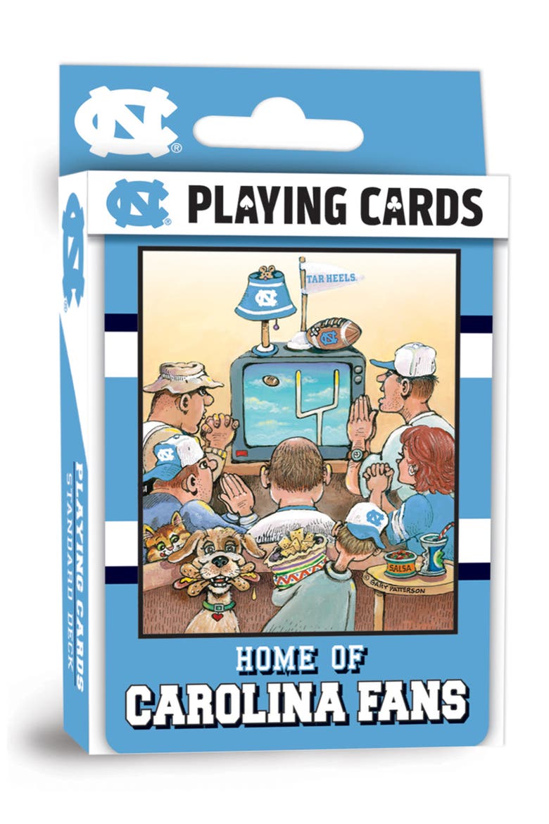 UNC Tar Heels Fan Deck Playing Cards, Main, color, Multicolor