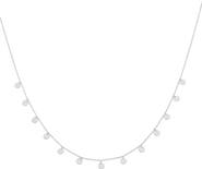 Bearfruit Jewelry Sterling Silver 18k Gold Plated Katy Necklace Charm Dainty Trendy