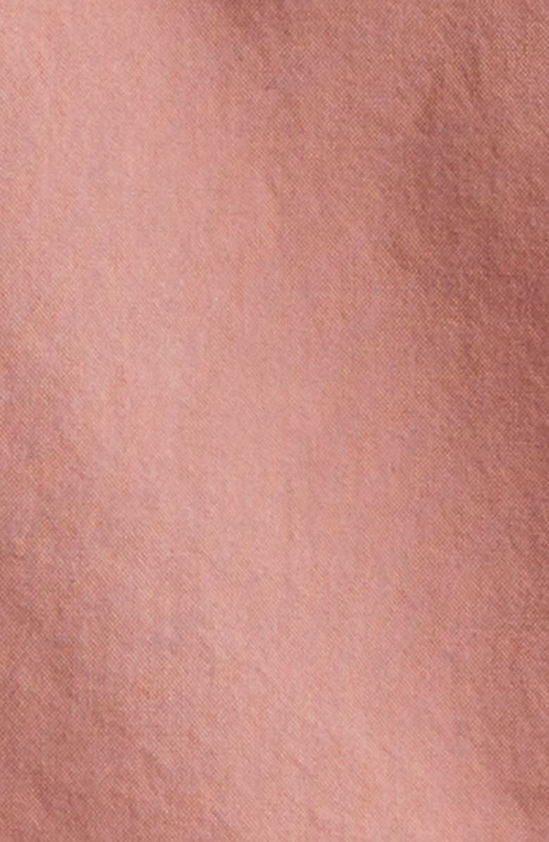 Massimo Alba Classic Cotton Button-Up Shirt, Alternate, color, Coral