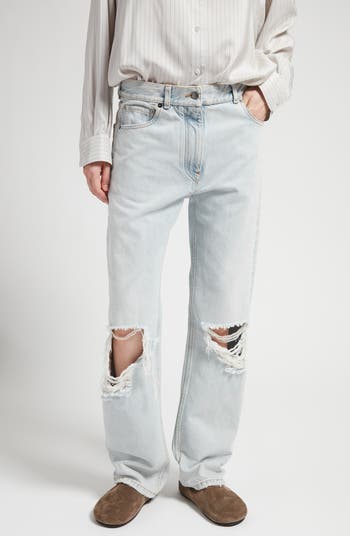 The Row Burty Straight Leg Jeans | Nordstrom