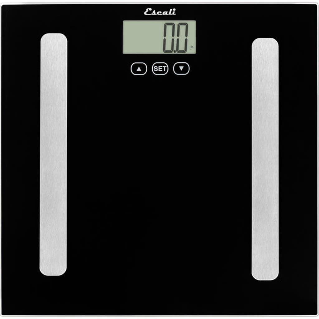 Escali Complete Health Body Composition Scale In Black