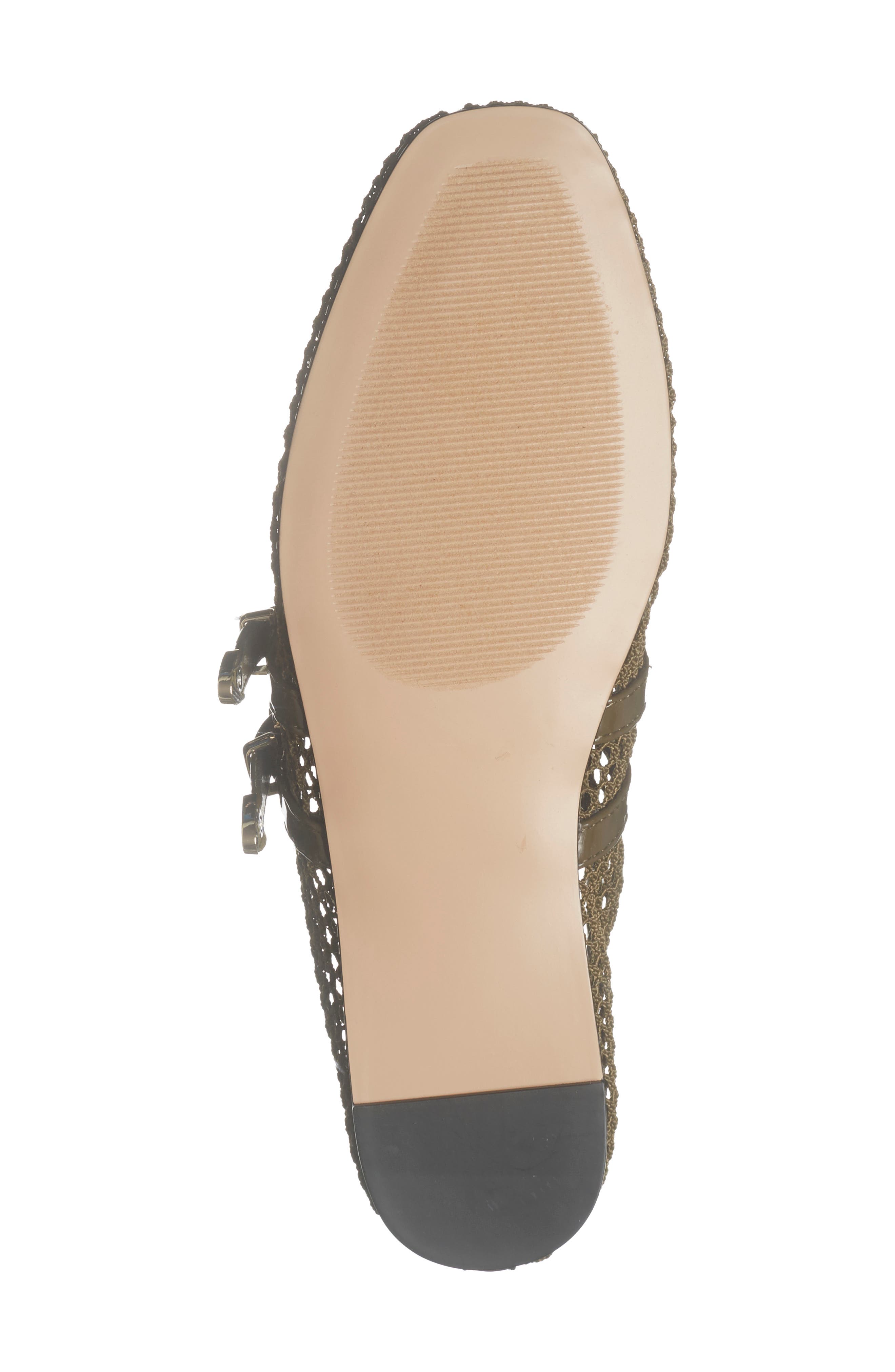 Lissa Mesh Mary Jane Flat, Alternate, color, OLIVE MULTI